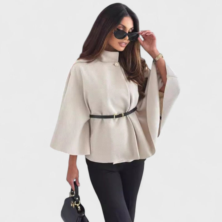 Lea - Giacca a farfalla chic con cintura