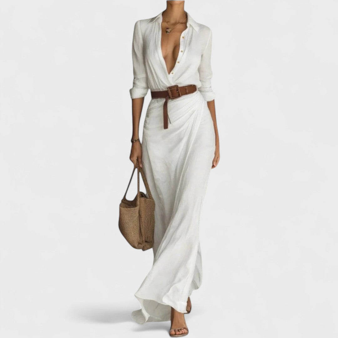 Nirelle - Abito a portafoglio con cintura in vita